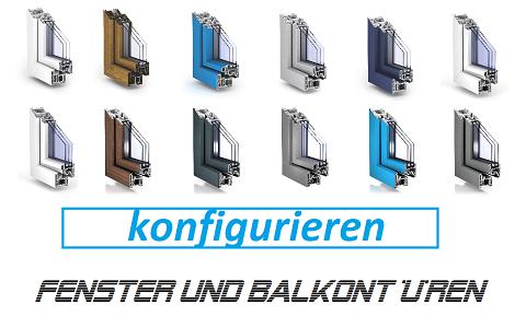 Kunstoff-Alu Fenster konfigurieren